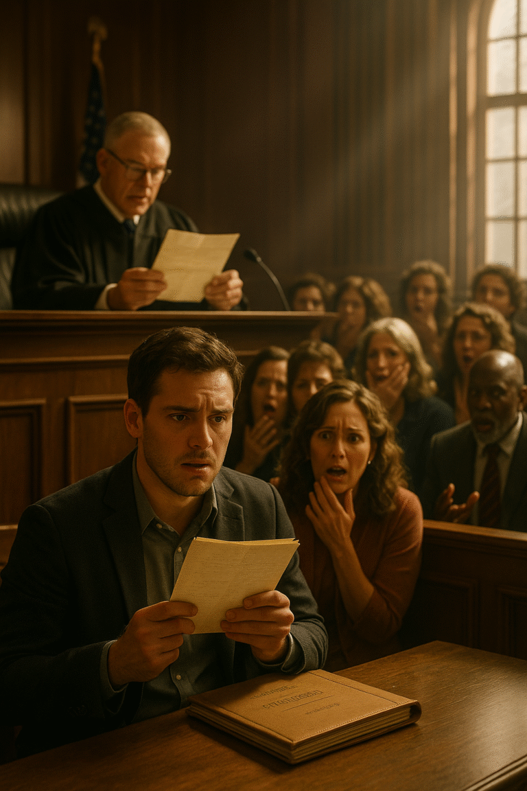 The Inheritance Was Mine — Until the Judge Read His Final Letter - Old ...
