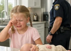 A 7-Year-Old Whispered to 911, “My Baby Is Getting Lighter”… and One Officer Understood This Wasn’t Just an Emergency — It Was Neglect No One Had Seen