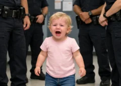 A Crying Two-Year-Old Walked Into a Police Station and Asked, “Did I Do Something So Bad You’ll Lock Me Up Forever?” — What She Admitted Left Everyone Frozen