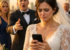 I Ran From My Wedding to My Aunt’s Village. She Didn’t Open Her Door—She Gave Me the Key to an Abandoned Bakery Instead. Six Months Later, She Walked In… and Froze.