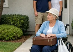 I Arrived at My Son’s Home in a Wheelchair, Desperate for Somewhere to Stay. He Turned Me Away—Then an Old Card Changed Everything