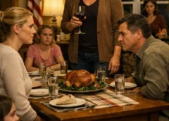 Thanksgiving Dinner Stayed Peaceful—Until My Mother Declared November Would Be My Final Month Living Under Her Roof. I Didn’t Fight It. I Packed In Silence, Removed My Name From Every Bill, And Walked Away Without Saying A Word. The Following Morning, Someone Was Already Knocking At My Door.