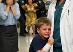 I Rushed My Best Friend’s Son To The ER After He Broke His Arm—Moments Later, The Police Put Me In Handcuffs For Child Abuse. Then The Boy Whispered Something That Stopped The Entire Room