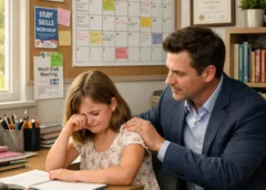 “I Saw Your Daughter Upstairs During School Hours,” My Neighbor Told Me — So I Secretly Came Back Home and Hid Under Her Bed… and What I Heard Changed Everything