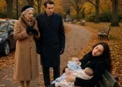 A Millionaire Took His Mother For A Walk In The Park—Then Froze When He Saw His Ex-Wife Sleeping