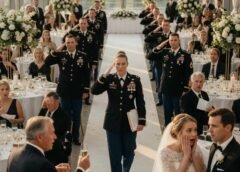 They Asked Her Not to Wear Her Uniform—Then Twenty Marines Stood and the Room Went Silent