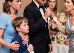 They Called My Son “Defective” at My Sister’s Wedding — Then the Groom Grabbed the Mic and Said, “You Need to Know Who Erin Really Is”