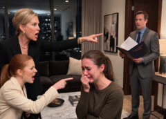 My mom and sister kicked me out, bragging about their future condo. They spent blindly, expecting